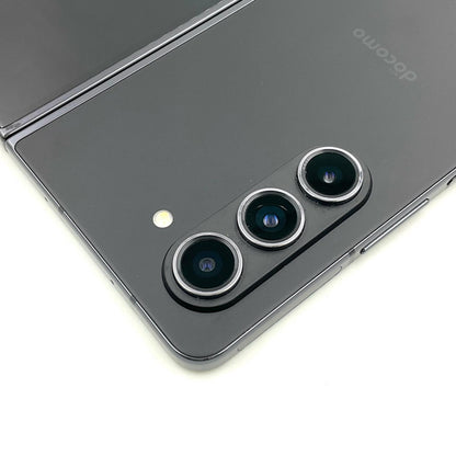 【全額返金保証】【最速発送】SAMSUNG Galaxy Z Fold5 512GB ファントムブラック docomo SC-55D 白ロム 動作確認済