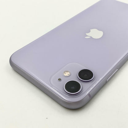 【全額返金保証】【最速発送】Apple iPhone iPhone 11 128GB パープル au 白ロム 動作確認済