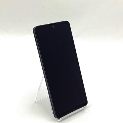 【全額返金保証】【最速発送】SHARP AQUOS sense6 128GB ブラック SIMフリー SH-M19 白ロム 動作確認済
