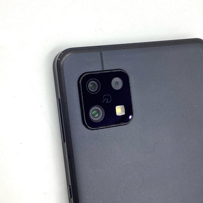 【全額返金保証】【最速発送】SHARP AQUOS sense6 128GB ブラック SIMフリー SH-M19 白ロム 動作確認済