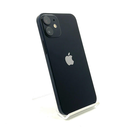 【全額返金保証】【最速発送】Apple iPhone iPhone 12 mini 128GB ブラック au 動作確認済 83%