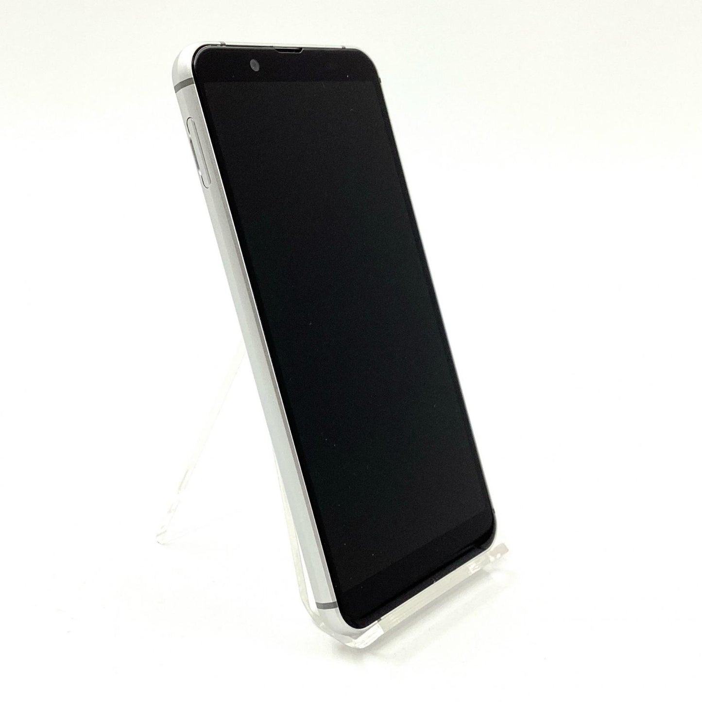 【全額返金保証】【最速発送】SHARP AQUOS sense3 basic 32GB シルバー au SHV48 白ロム 動作確認済