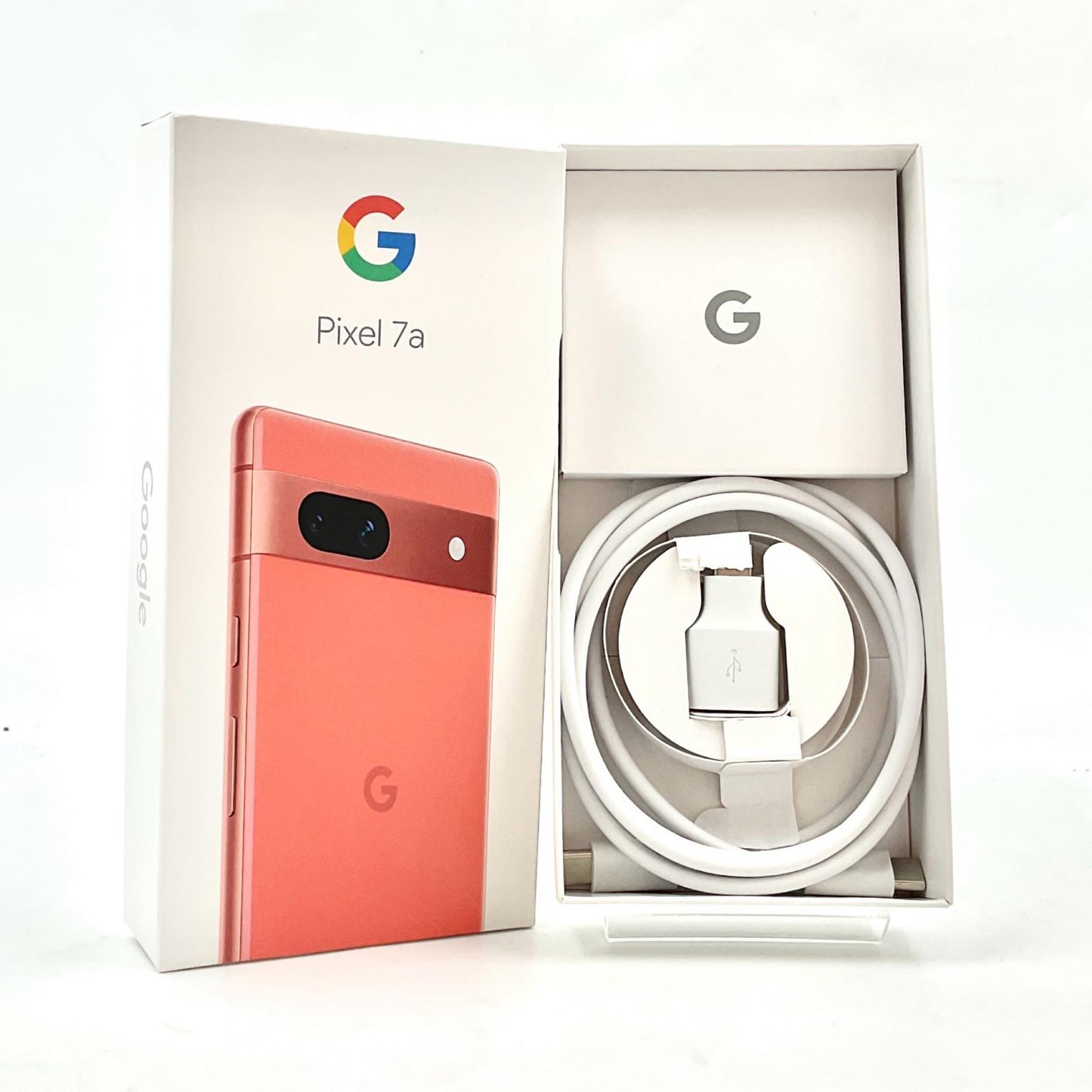 【全額返金保証】【最速発送】Google Pixel 7a 128GB コーラル SIMフリー G82U8 白ロム 美品 動作確認済