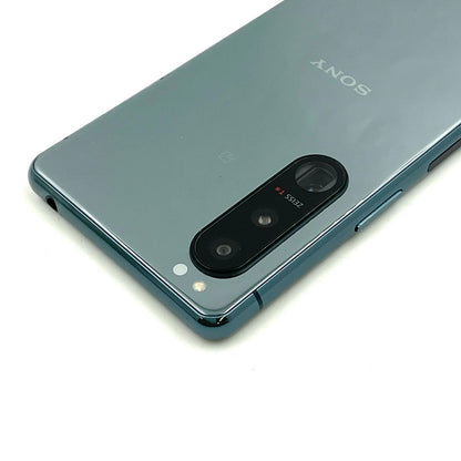 【全額返金保証】【最速発送】Sony Xperia 5 III 128GB グリーン docomo SIMフリー SO-53B 動作確認済
