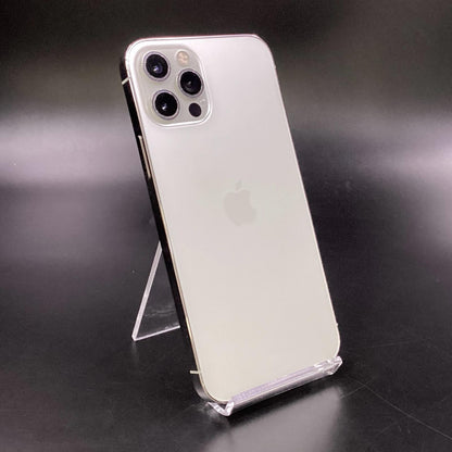 【全額返金保証】【最速発送】Apple iPhone iPhone 12 Pro 256GB シルバー Softbank SIMフリー 白ロム 動作確認済 78%