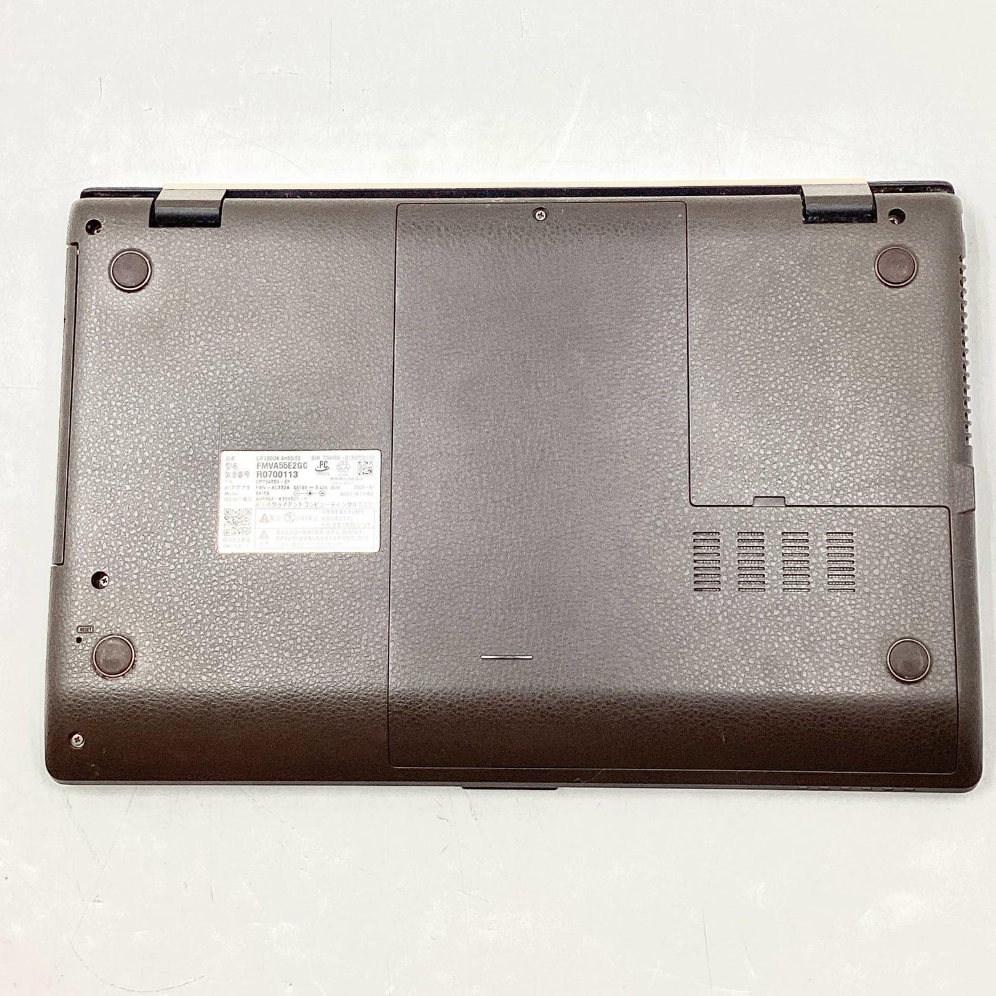 【最速発送】FUJITSU LIFEBOOK AH55/E2 FMVA55E2GC Intel(R) Core(TM) i7-10510U CPU @ 1.80GHz 2.30GHz 8GB M.2 SSD 512GB 43.4%【難有】