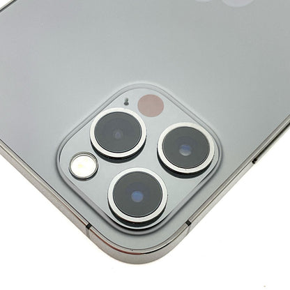 【全額返金保証】【最速発送】Apple iPhone iPhone 12 Pro 128GB グラファイト docomo SIMフリー 白ロム 動作確認済 73%