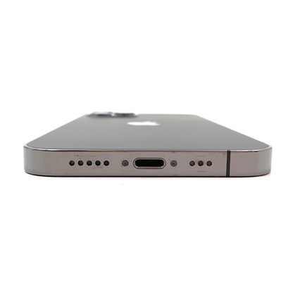 【全額返金保証】【最速発送】Apple iPhone iPhone 12 Pro 128GB グラファイト docomo SIMフリー 白ロム 動作確認済 73%