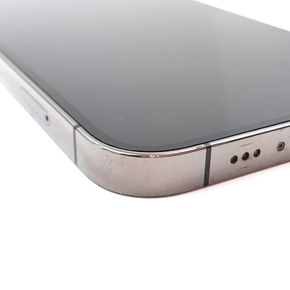 【全額返金保証】【最速発送】Apple iPhone iPhone 12 Pro 128GB グラファイト docomo SIMフリー 白ロム 動作確認済 73%