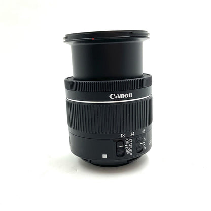 【全額返金保証】【最速発送】Canon EF-S18-55mm F4-5.6 IS STM 美品 動作確認済