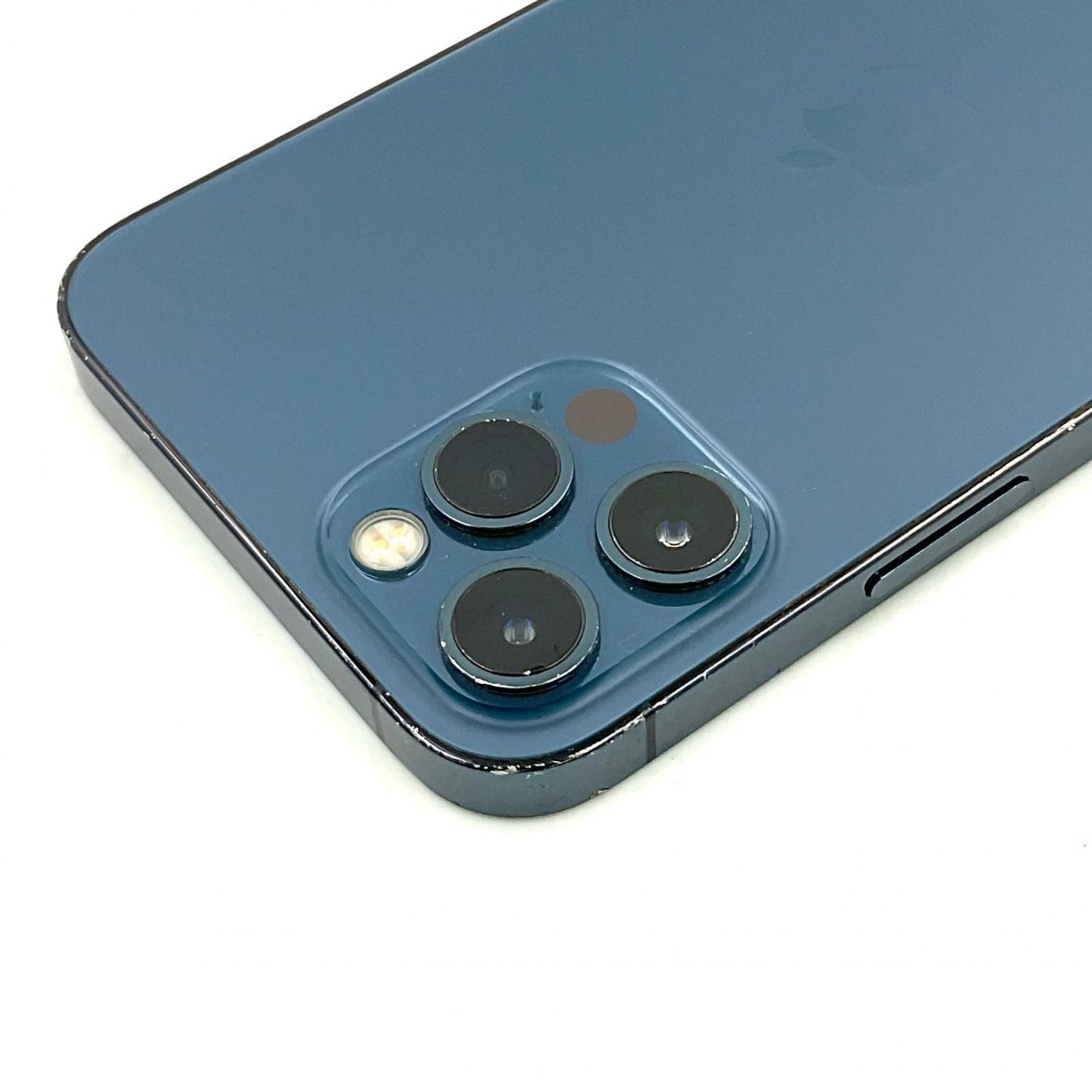 【全額返金保証】【最速発送】Apple iPhone iPhone 12 Pro 128GB パシフィックブルー au 白ロム 動作確認済 80%
