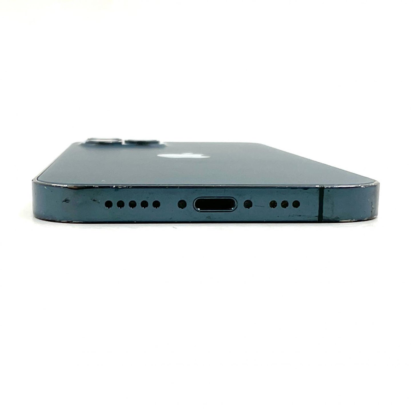 【全額返金保証】【最速発送】Apple iPhone iPhone 12 Pro 128GB パシフィックブルー au 白ロム 動作確認済 80%