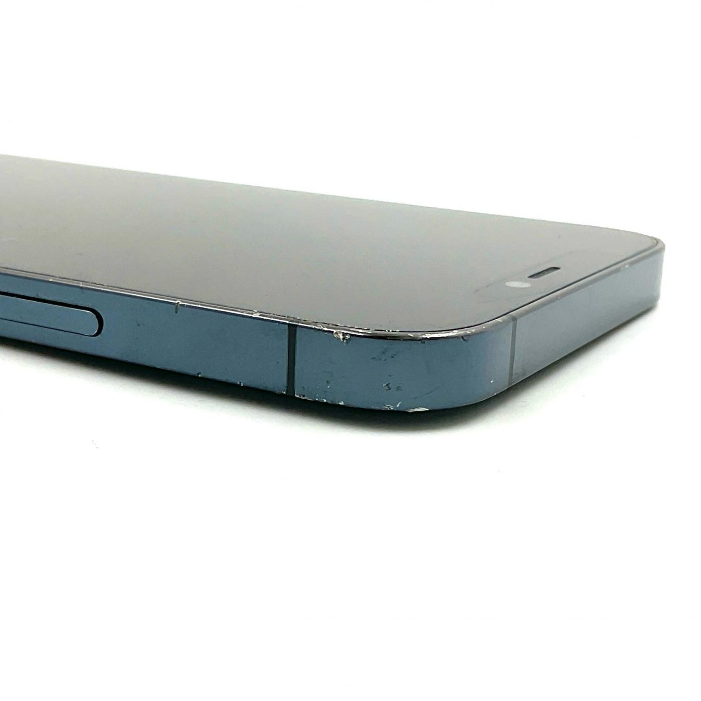 【全額返金保証】【最速発送】Apple iPhone iPhone 12 Pro 128GB パシフィックブルー au 白ロム 動作確認済 80%