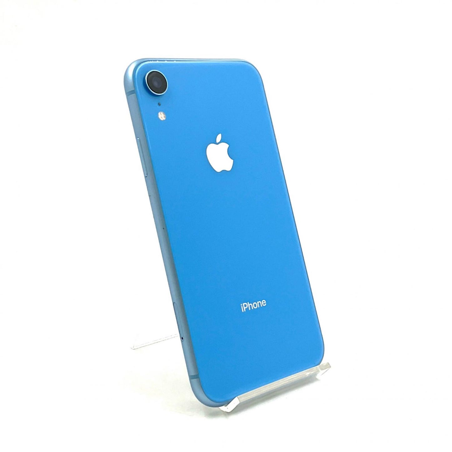 【全額返金保証】【最速発送】Apple iPhone iPhone XR 128GB ブルー Softbank SIMフリー 白ロム 動作確認済 80%