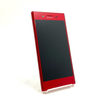 【最速発送】Sony Xperia XZ Premium 64GB Rosso docomo SO-04J 白ロム【難有】