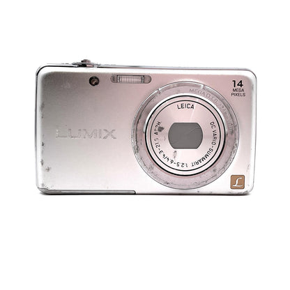 【全額返金保証】【最速発送】Panasonic コンパクトデジタルカメラ LUMIX DMC-FH6 動作確認済