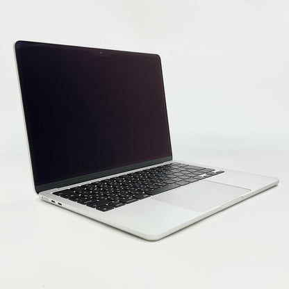 【全額返金保証】【最速発送】Apple MacBook Air 13.6インチ 2024 Apple M3 16GB SSD 256GB シルバー 100% 美品 動作確認済
