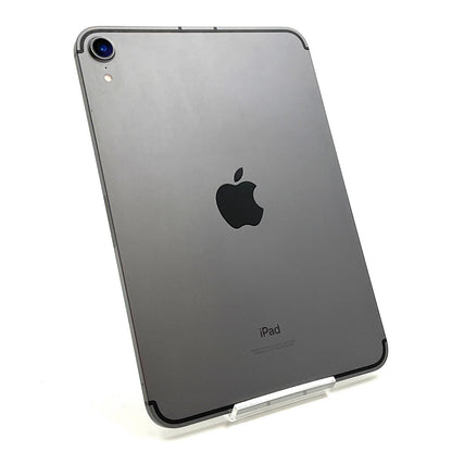 【全額返金保証】【最速発送】Apple iPad mini 8.3インチ 第6世代 256GB スペースグレイ WiFi+Cellular SIMフリー 白ロム 美品 動作確認済