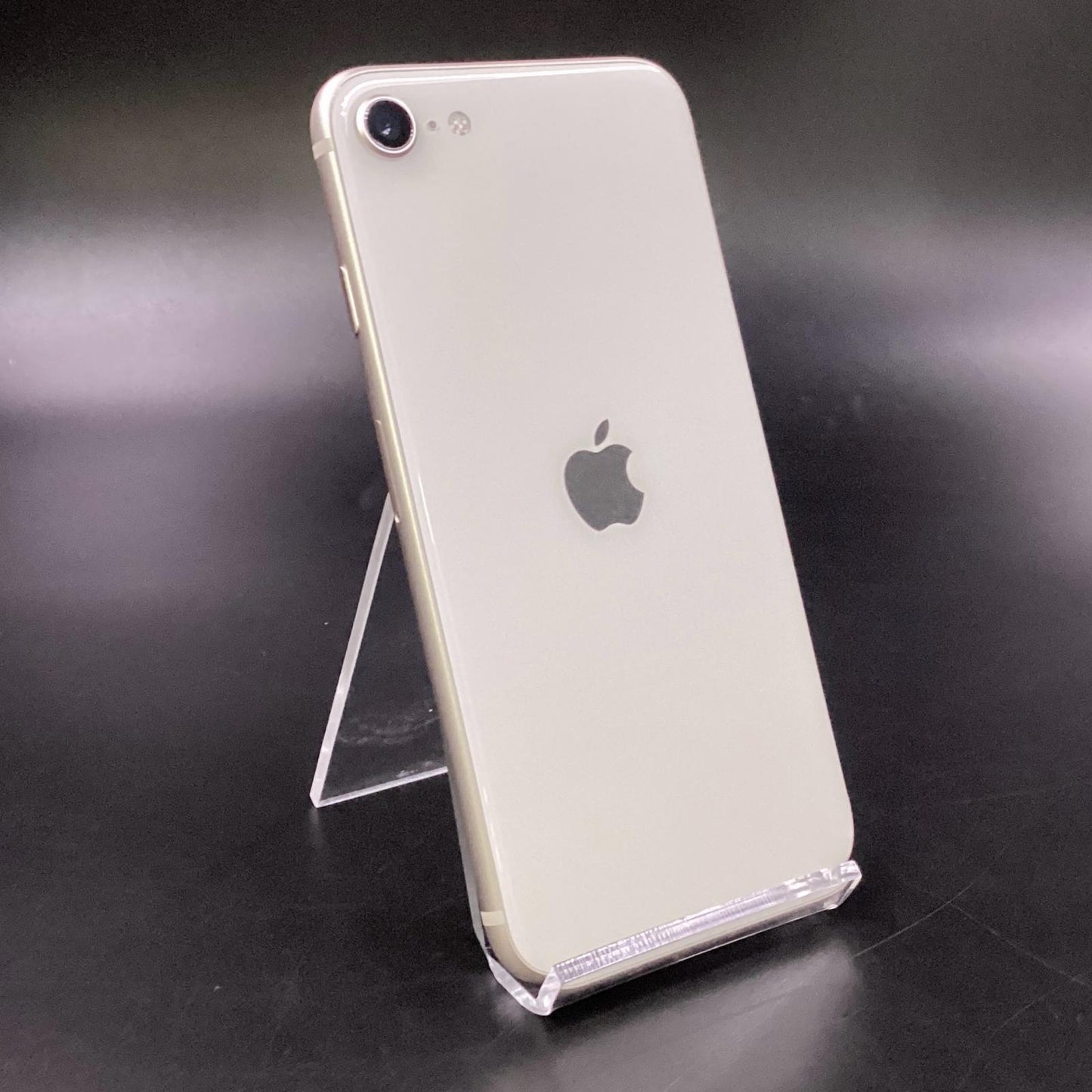 【全額返金保証】【最速発送】Apple iPhone iPhone SE（第3世代） 128GB スターライト SIMフリー 白ロム 動作確認済 85%