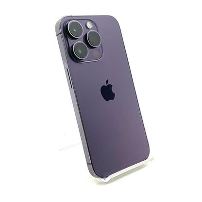 【全額返金保証】【最速発送】Apple iPhone iPhone 14 Pro 256GB ディープパープル SIMフリー 白ロム 動作確認済 84%