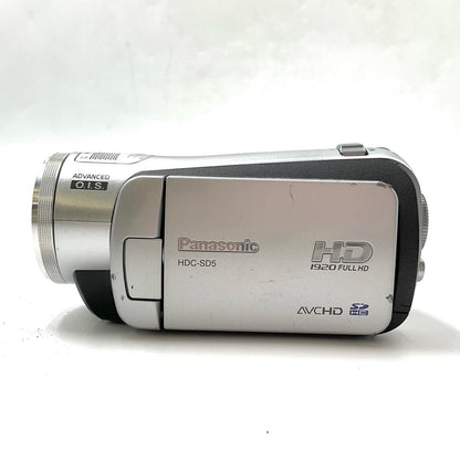 【全額返金保証】【最速発送】Panasonic デジタルハイビジョンビデオカメラ HDC-SD5 動作確認済