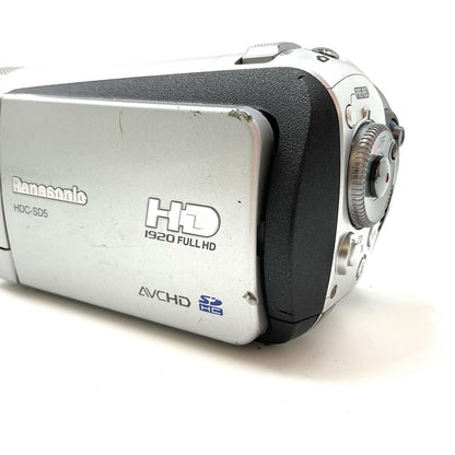 【全額返金保証】【最速発送】Panasonic デジタルハイビジョンビデオカメラ HDC-SD5 動作確認済