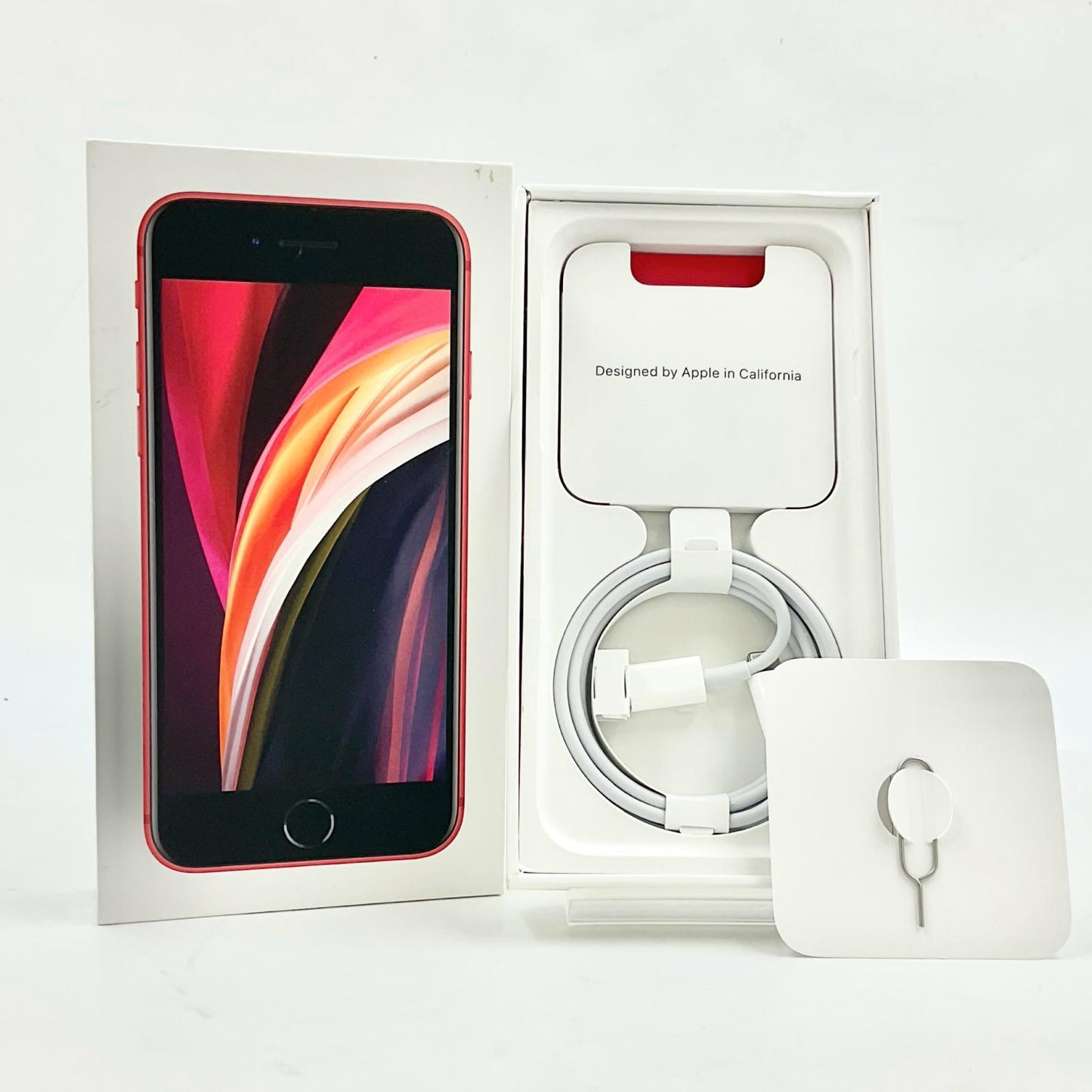 【全額返金保証】【最速発送】Apple iPhone iPhone SE（第2世代） 64GB (PRODUCT)RED Softbank SIMフリー 白ロム 動作確認済 76%