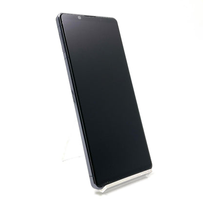 【全額返金保証】【最速発送】Sony Xperia 1 II 128GB パープル docomo SO51Aa 白ロム 動作確認済