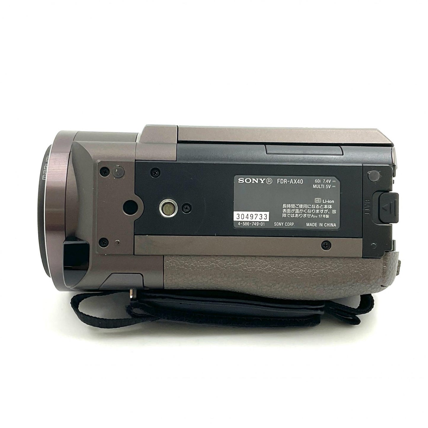 【全額返金保証】【最速発送】Sony FDR-AX40 (TI) [ブロンズブラウン] 美品 動作確認済