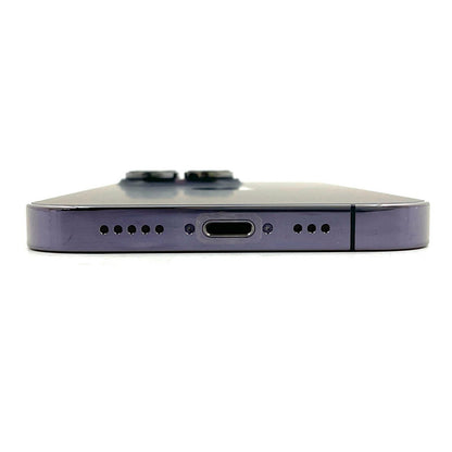 【全額返金保証】【最速発送】Apple iPhone iPhone 14 Pro 256GB ディープパープル SIMフリー 白ロム 動作確認済 81%