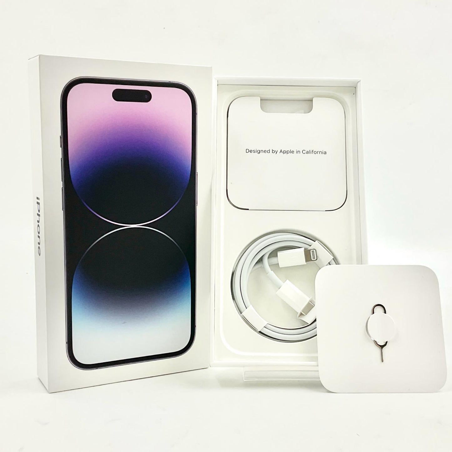 【全額返金保証】【最速発送】Apple iPhone iPhone 14 Pro 256GB ディープパープル SIMフリー 白ロム 動作確認済 81%