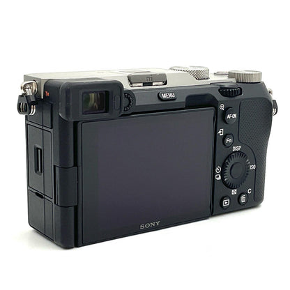 【全額返金保証】【最速発送】Sony デジタル一眼 α7C ILCE-7C ボディ シルバー 動作確認済