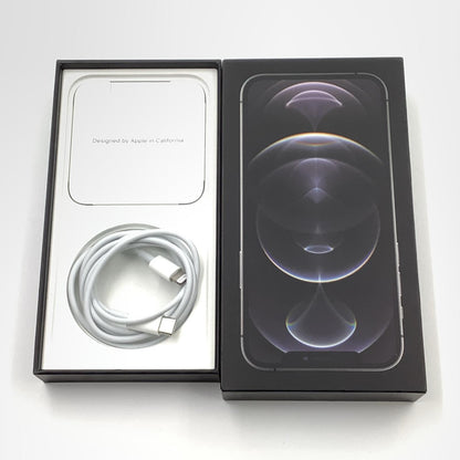 【全額返金保証】【最速発送】Apple iPhone iPhone 12 Pro 128GB グラファイト au 白ロム 動作確認済 78%