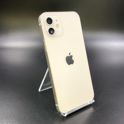 【最速発送】Apple iPhone iPhone 12 64GB ホワイト docomo 白ロム【難有】 77%
