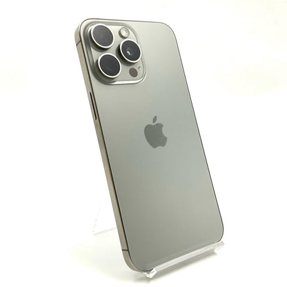 【全額返金保証】【最速発送】Apple iPhone iPhone 15 Pro Max 256GB ナチュラルチタニウム SIMフリー 美品 動作確認済 90%