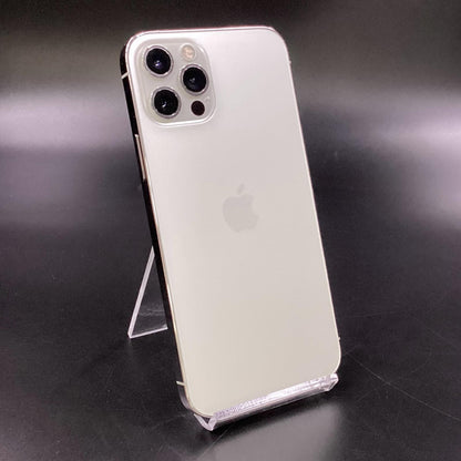 【全額返金保証】【最速発送】Apple iPhone iPhone 12 Pro 128GB シルバー docomo 白ロム 動作確認済 80%