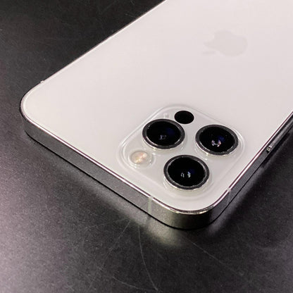 【全額返金保証】【最速発送】Apple iPhone iPhone 12 Pro 128GB シルバー docomo 白ロム 動作確認済 80%
