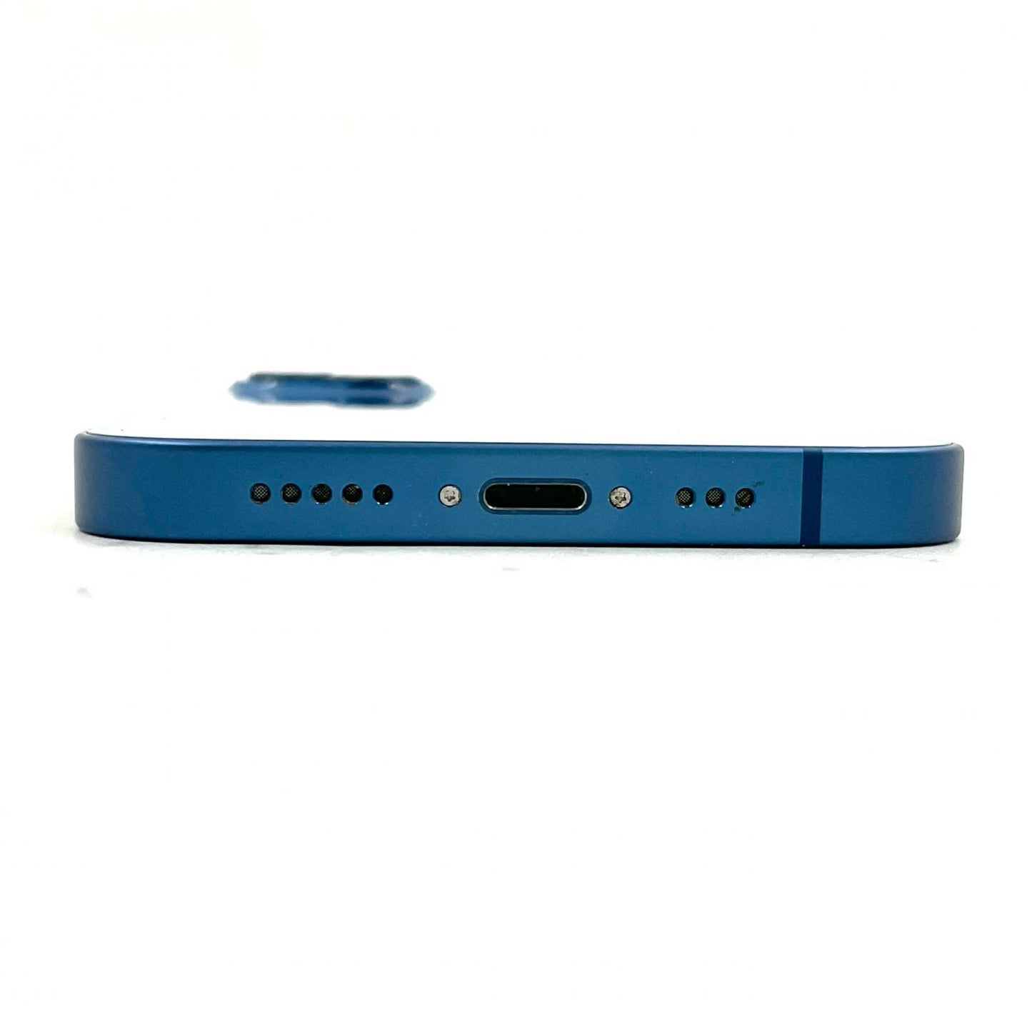 【全額返金保証】【最速発送】Apple iPhone iPhone 13 128GB ブルー docomo 白ロム 動作確認済 85%