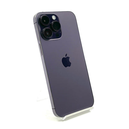 【全額返金保証】【最速発送】Apple iPhone iPhone 14 Pro Max 128GB ディープパープル SIMフリー 白ロム 動作確認済 83%