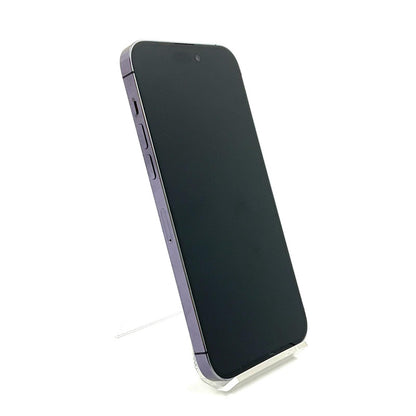 【全額返金保証】【最速発送】Apple iPhone iPhone 14 Pro Max 128GB ディープパープル SIMフリー 白ロム 動作確認済 83%