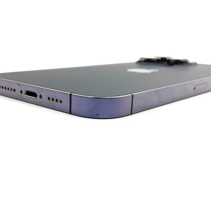 【全額返金保証】【最速発送】Apple iPhone iPhone 14 Pro Max 128GB ディープパープル SIMフリー 白ロム 動作確認済 83%