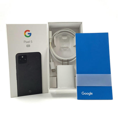 【全額返金保証】【最速発送】Google Pixel 5　5G 128GB ジャストブラック SIMフリー G5NZ6 白ロム 動作確認済