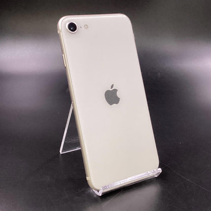 【全額返金保証】【最速発送】Apple iPhone iPhone SE（第3世代） 128GB スターライト SIMフリー 美品 動作確認済 86%