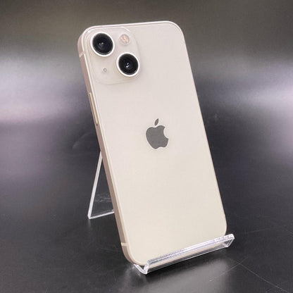 【全額返金保証】【最速発送】Apple iPhone iPhone 13 mini 128GB スターライト 楽天モバイル SIMフリー 白ロム 美品 動作確認済 86%
