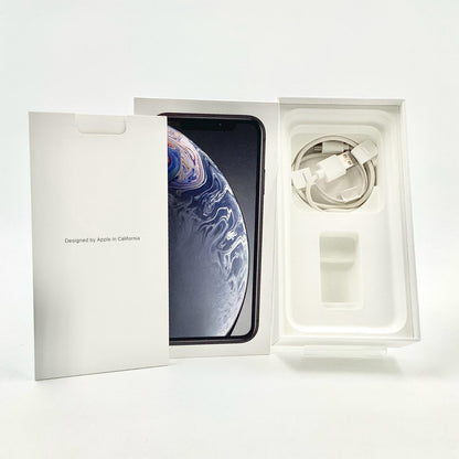 【全額返金保証】【最速発送】Apple iPhone iPhone XR 64GB ブラック SIMフリー 白ロム 美品 動作確認済 87%