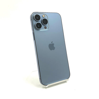 【全額返金保証】【最速発送】Apple iPhone iPhone 13 Pro Max 256GB シエラブルー docomo 動作確認済 89%