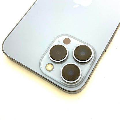 【全額返金保証】【最速発送】Apple iPhone iPhone 13 Pro Max 256GB シエラブルー docomo 動作確認済 89%