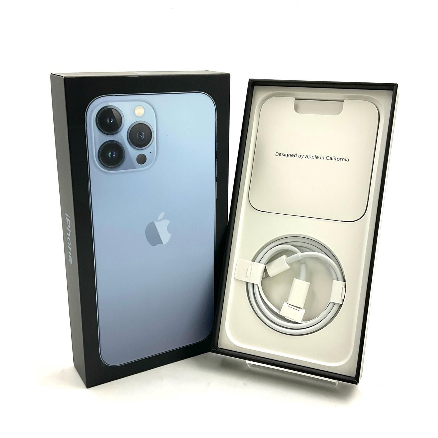 【全額返金保証】【最速発送】Apple iPhone iPhone 13 Pro Max 256GB シエラブルー docomo 動作確認済 89%