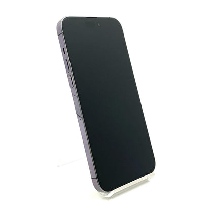 【全額返金保証】【最速発送】Apple iPhone iPhone 14 Pro Max 256GB ディープパープル Softbank SIMフリー 動作確認済 83%