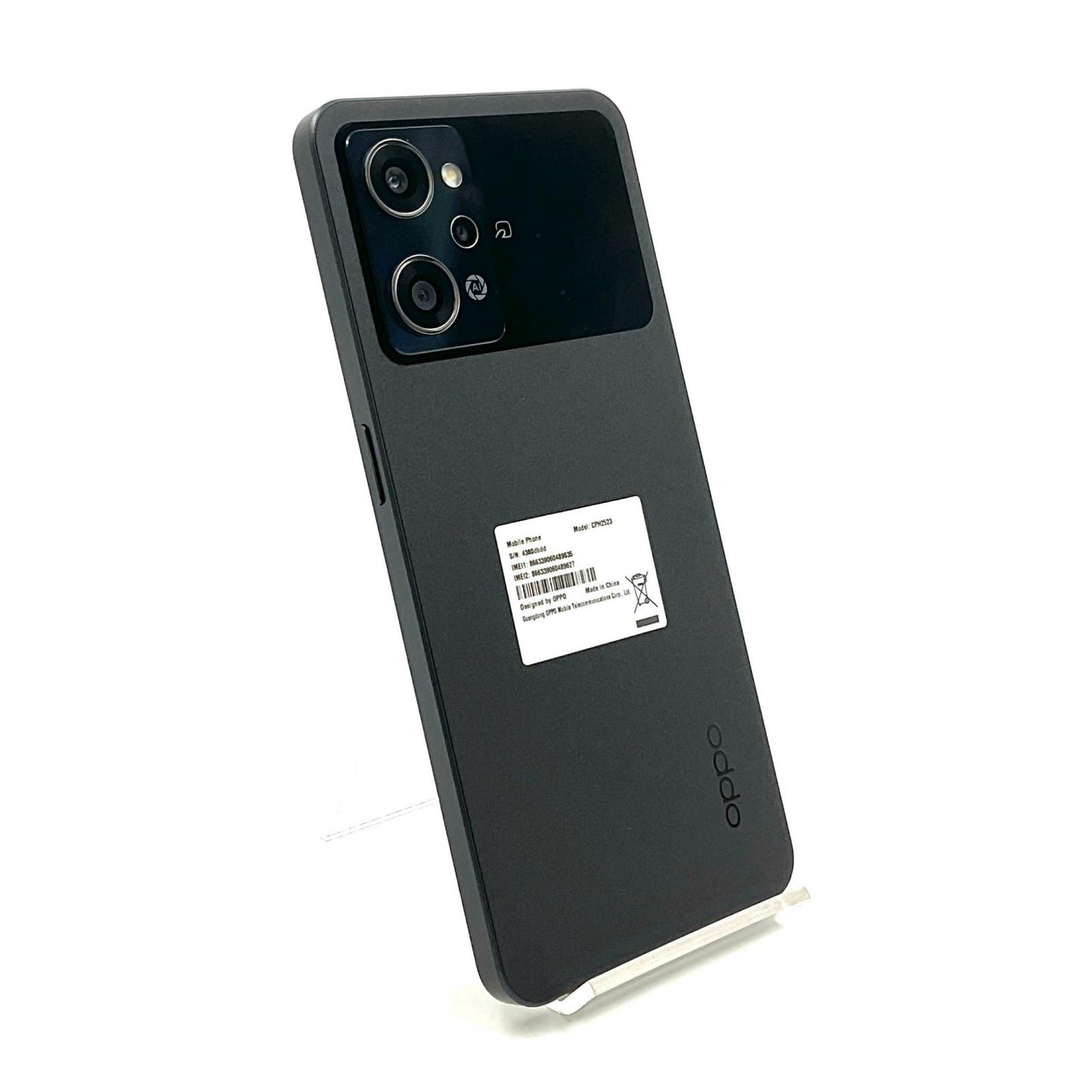 【全額返金保証】【最速発送】OPPO Reno 9 A 128GB ナイトブラック 楽天モバイル SIMフリー CPH2523 白ロム 超美品 動作確認済